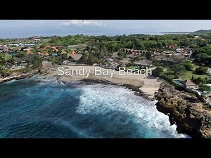 🇮🇩 Sandy Bay Beach / Nusa Lembongan / Indonesia [4K Ultra HD drone relax video]