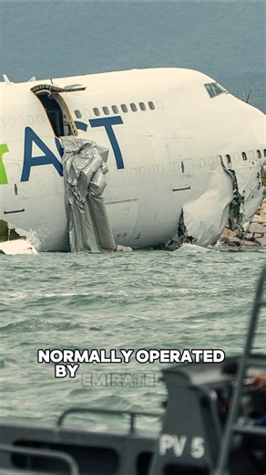 Petter on Instagram: "A Boeing 747 cargo jet operated by ACT Airlines for Emirates skidded off the runway and struck a patrol vehicle. We'll continue to follow this story as it unfolds. -------------------------------------------------------------- #aviation #airplane #accident #hongkong #Aviationnews #breakingnews"