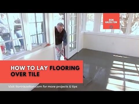 How to Lay a Floor over Stone