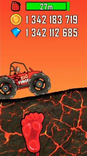 Hill climb reaching game #gaming