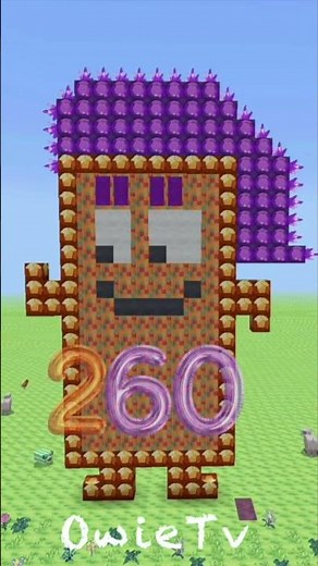 Counting by 130s Song | Counting Big Numbers | Minecraft Numberblocks Counting Song for Kids