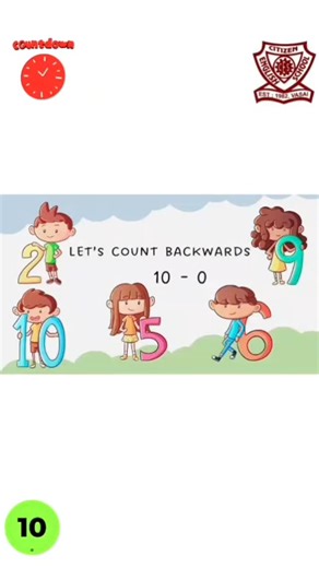Citizen English School on Instagram: "Backward Counting | Sr.Kg | 📢 Admission Open for 2026-27! 🎓✨ 🔹 Play Group, Nursery to 10th Standard 🔹 Special Offer for Girls: First 50 girl students pay only 6 months’ fees! 👧💖 🔹 100% SSC Result | Digital Classroom | Computer Lab 🔹 Free Karate Training 🥋 & Transport Facility Available 🚌 📍 Location: Hattimohalla, Vasai West, Maharashtra 📞 Contact: 8698941439 /9323990001 📚 Secure Your Child’s Future with Quality Education! 💡📖 #CitizenEnglishHig