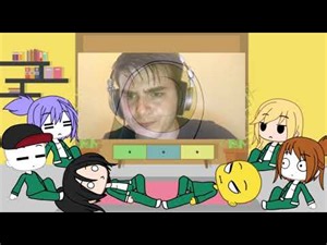 💗Roblox Characters React To roblox SQUID GAME Videos 💗 ||Gacha Lovely || Part 6