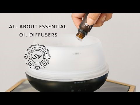Saje Wellness | All About Essential Oil Diffusers