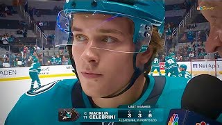 The Macklin Celebrini experience: Now streaming live in the NHL