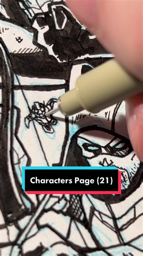 Marvel Comics Antman Drawing Tutorial