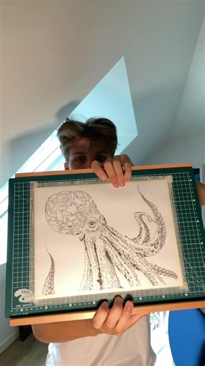 How to Draw an Octopus Step-by-Step