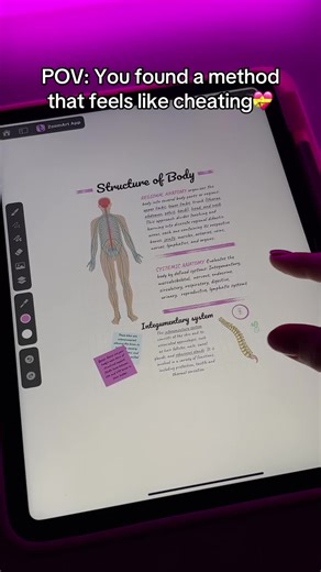 Learn Anatomy Letters for Body's Language