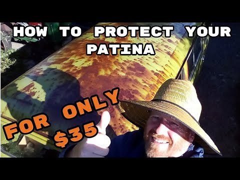 Clear Coat PATINA PAINT Simple method , Car, Truck or PATINA Project Cheaply
