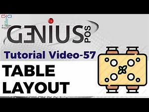 Genius POS Advance Tutorial 57 Table Layout | T Tech Solution Sabah