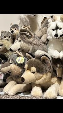 My Wolf Plush Collection