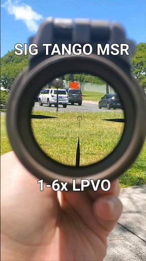 Sig Tango MSR 1-6 LPVO Scope