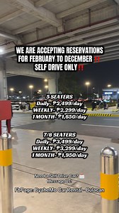 Hanap mo ba ay Car Rental na ikaw mismo ang magmamaneho? Walang limit sa mileage? At pwedeng pwede mong dalhin pauwi sa probinsya niyo? Tara sa ByaheMo Car Rental! We have an AFFORDABLE & NEGOTIABLE Rates 📍Garage at Tabang Road, Tabang Guiguinto Bulacan Available units 🚘 ✅Toyota Vios XLE 2025 ✅Mirage G4 2025 ✅Hyundai Creta 2024 ✅Toyota Avanza 2025 ✅ Toyota Veloz 2024 ✅Mitsubishi Montero 2026 ✅Mitsubishi Destinator 2026 ✅Mitsubishi Xpander GLX 2025 ✅Mitsubishi Xpander GLX 2026 ✅Mitsubishi Xpand
