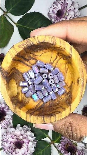 Dreamy Purple Crystal Beads for Jewelry Making 💜