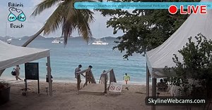 【LIVE】 Live Cam Honeymoon Beach - St. John | SkylineWebcams