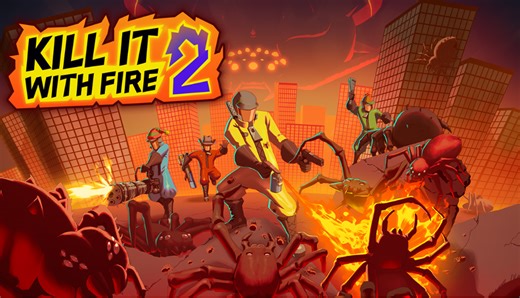 Save the Multiverse from a Spider Horde in KILL IT WITH FIRE! 2 on Xbox, Game Pass and More | TheXboxHub