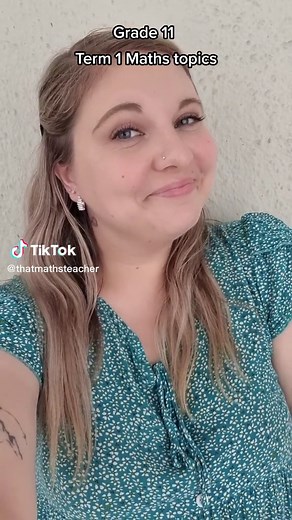 Grade 11 Mathematics topics for term 1 #teachersoftiktok #thatmathsteacher #misshanekom #backtoschool #teacherlife #mathematics #2023 #term1