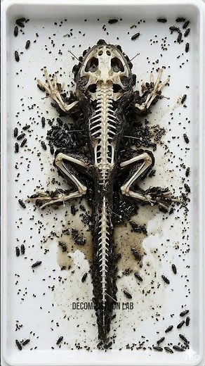 Tadpole to Skeleton in Seconds | Real Decomposition Time-Lapse