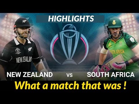 South Africa vs New Zealand | Cricket World Cup 2015 | Match Highlights | T20