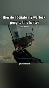How do I donate my warlock jump to this hunter | Destiny 2 Memes