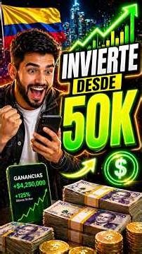 How to invest from 50,000 Pesos in COLOMBIA (Invesbot)