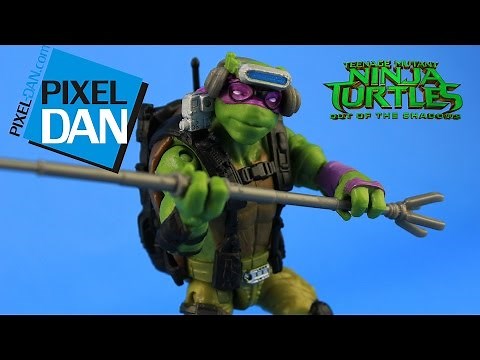 Donatello Teenage Mutant Ninja Turtles Out of the Shadows Movie Figure Video Review