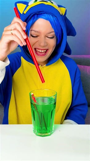 The Giant Straw Challenge! Can You Cut It? 🥤✂️