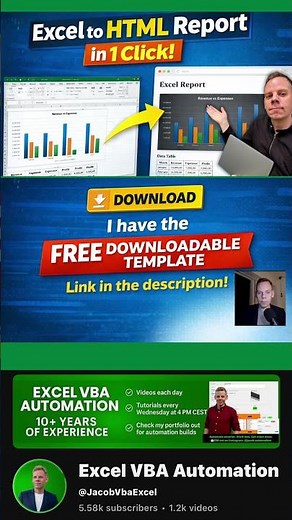 Turn Excel Into a Web Page: How to Create an HTML Report in Minutes