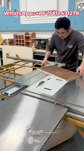 High Accuracy Portable Sliding Table Saw – Pro Woodworking Machine | SN Tools | Facebook