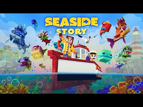 Minecraft: Seaside Story Review ¦ New Free Minecraft Bedrock Map