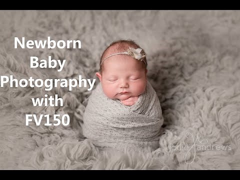 Godox: Newborn Baby Photography Using #FV150 LED Mode