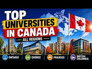 TOP UNIVERSITIES IN CANADA | ALL THE REGIONS