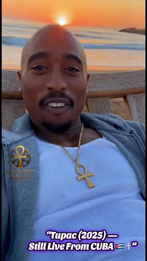 92K views · 1.6K reactions | “Tupac (2025) — Still Live From Cuba ☥” “Sunset. Silence. Then he went live. ☥ The myth didn’t end — it just hit ‘Go Live’ from the islands.” #Tupac2025 #LegendaryBaggsCinema #MakaveliLives #CubaLive #SunsetBroadcast #ViralMystery #StreetProphecy #BaggsEdition #LegendLounge #RealEnergy | Legendary Baggs Media | Facebook