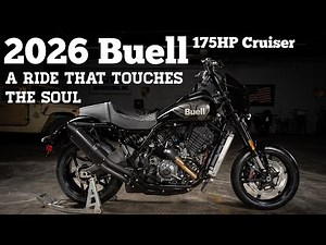175HP MUSCLE! Why the 2026 Buell Super Cruiser is the World’s Fastest Cruiser!