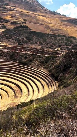 The Inca’s Mysterious Crop Lab — Hidden in the Peruvian Andes #travel #shorts #peru #incas #moray