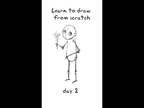 Day 3 Learning Illustration | Procreate Cute Character