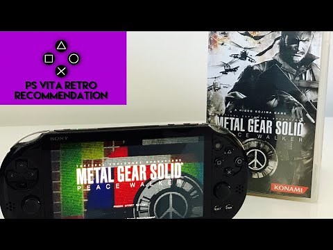 Metal Gear Solid: Peace Walker PSP on PS Vita - Retro Recommendation