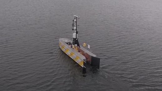 Sea-kit is the world's first remote-controlled cargo boat