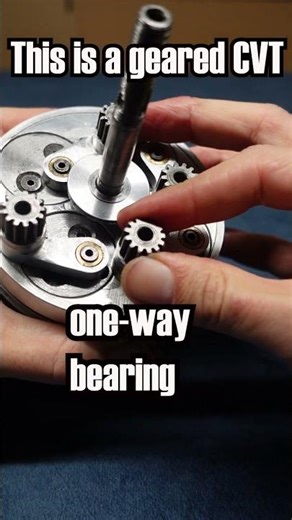 Here's a look inside the first prototype of the Ratio Zero geared CVT. #d4a #cvt #shorts