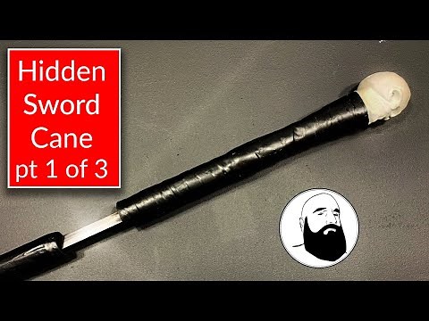 Making a Hidden Sword Cane - 1