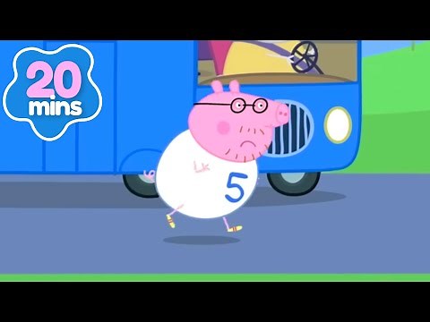 Peppa Pigs Muddy Fun Run | Cartoons for Kids | Fun Animation | Peppa Pig Videos