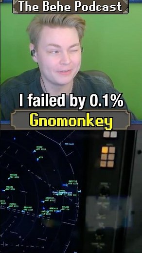 RuneScape Was Gnomonkey’s Backup Plan #osrs #oldschoolrunescape #gnomonkey #runescape #gamingshorts
