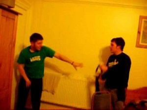 Alky And Wingnut Wedgie Fight