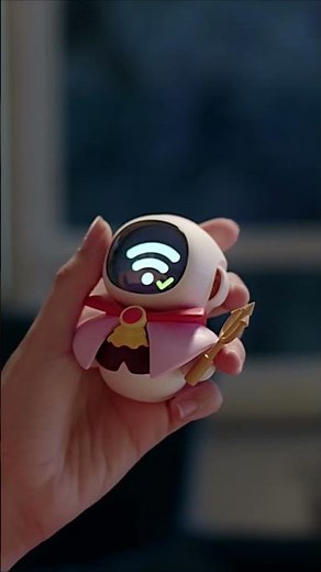 COMPREI ESSE MINI ROBÔ COM IA E ELE É A COISA MAIS FOFA DO MUNDO! 😍🤖 #eiliko #eilik #eilikrobot #ia