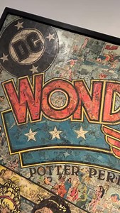 🔎Close ups of Joseph Mayernik’s “WW Vol. 2 No. 1” 2025, collage on panel using Wonder Woman Volume 2 issues 1-25, circa 1987-88, 72 x 48 in. Come join us for our mid-exhibition reception to see more of Joseph Mayernik’s Issue No. 3, circa 2025, on December 7th for First Friday! | Anthony Brunelli Fine Arts