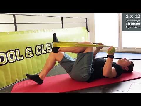 Fitness | Kraft | Theraband | Beine