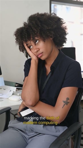 The Invention of the First Practical Computer #shorts #onthisday