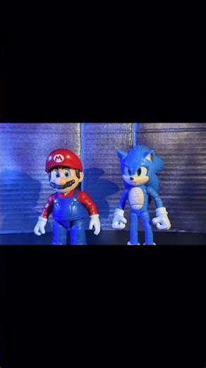 Mario vs sonic stop motion