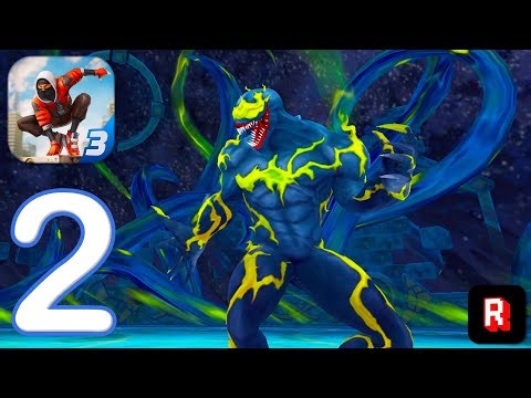Super Fighter 3 - Alien Virus Gameplay Walkthrough Video Part 2 (iOS, Android)