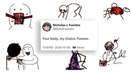 What's Going On With Some Men Saying 'Your Body, My Choice'? The Catchphrase Popularized By Alt-Right Influencer Nick Fuentes Explained